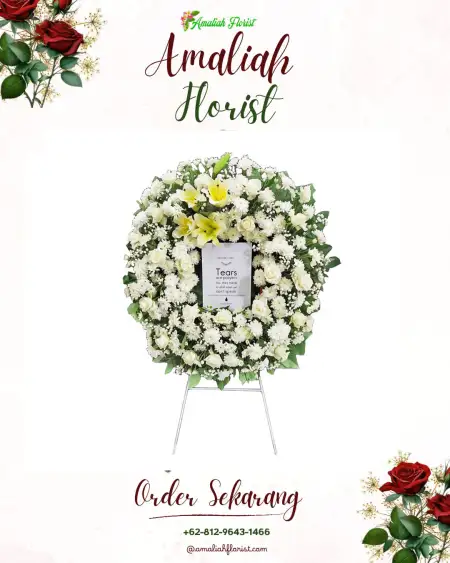 Krans Bunga Duka Moyo Utara