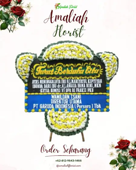 Papan Bunga Duka Moyo Utara